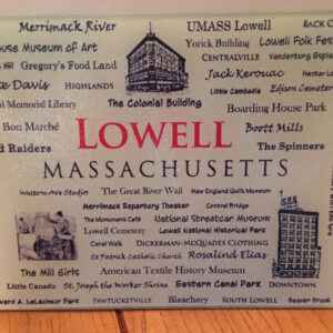 Lowell word art board