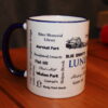Lunenburg word art mug