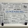 Lunenburg Word Art Cutting Board
