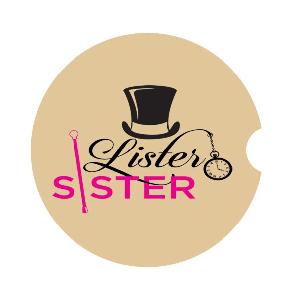 Lister Sister Car Coaster Top Hat Beige style 1