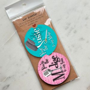 Mrs Maisel Car Coasters