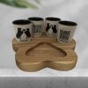Aussie Shots Paw Print Tray