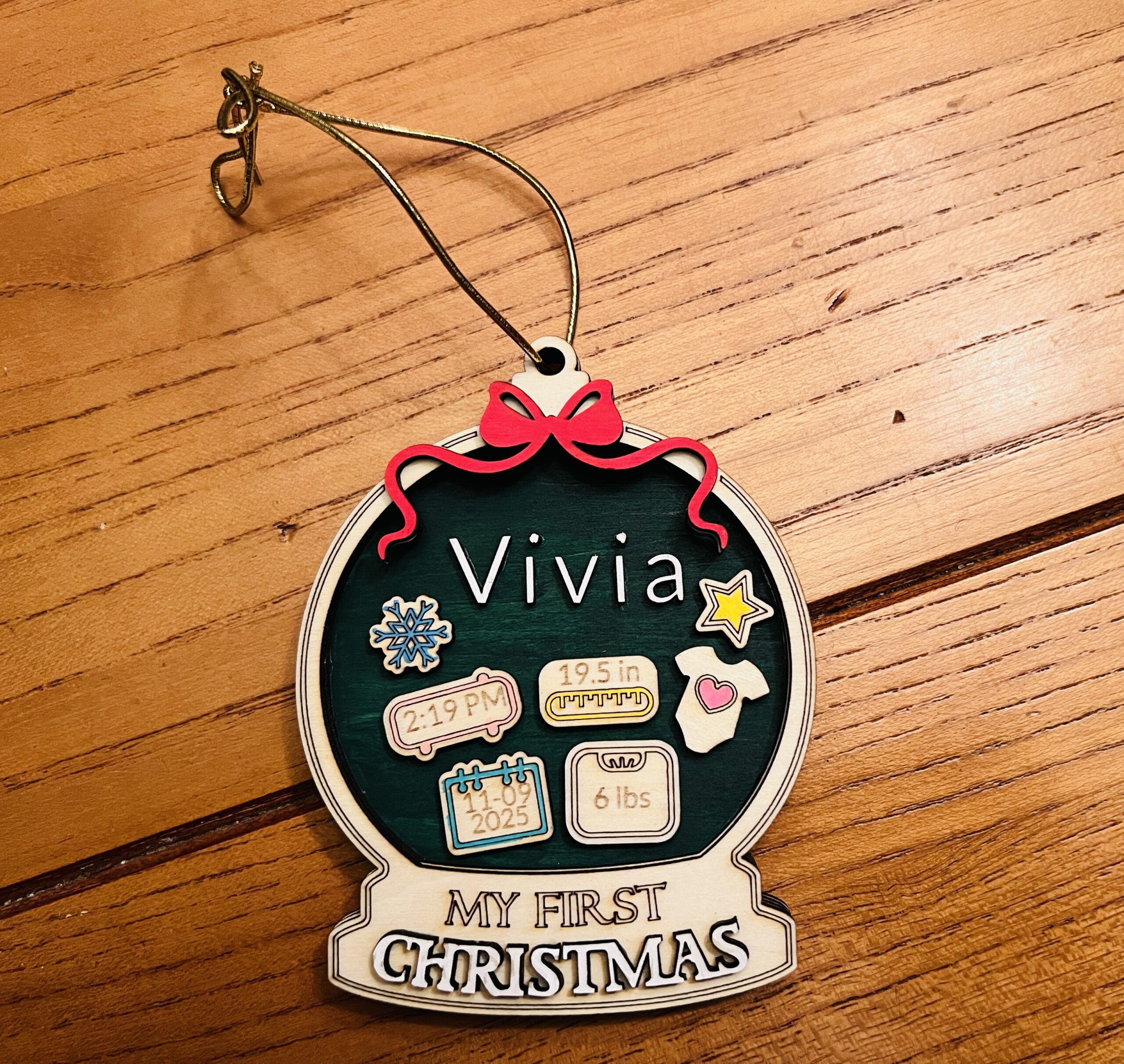 First Christmas Ornament
