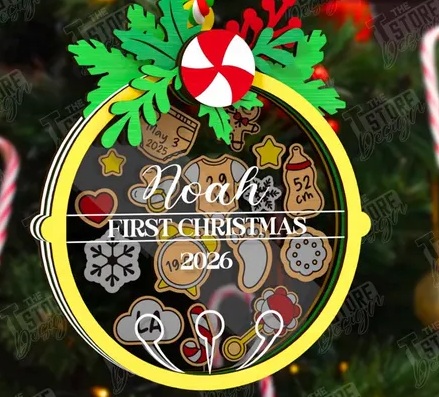 Baby's First Christmas Ornament - Image 8