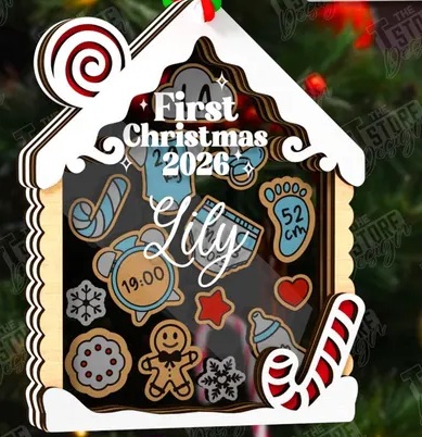 Baby's First Christmas Ornament - Image 6