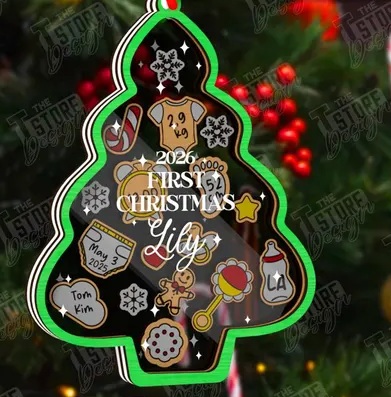 Baby's First Christmas Ornament - Image 5