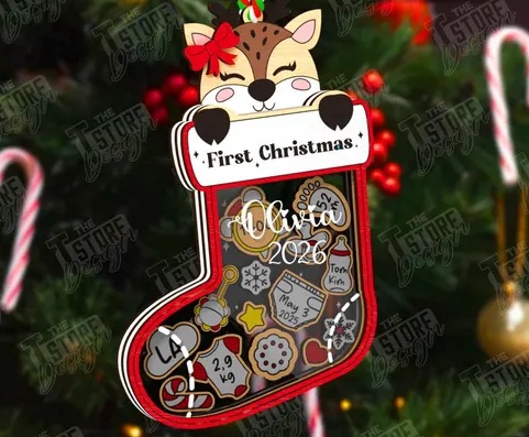 Baby's First Christmas Ornament - Image 4