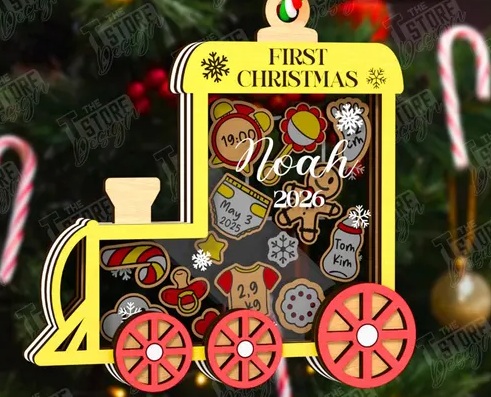 Baby's First Christmas Ornament - Image 3