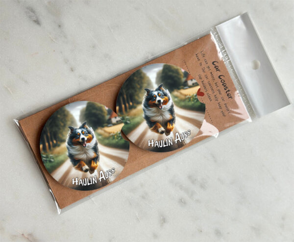 Haulin Auss Car Coasters