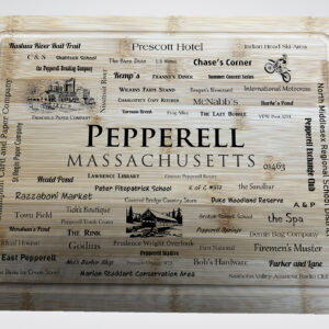 Pepperell Word Art Charcuterie Board