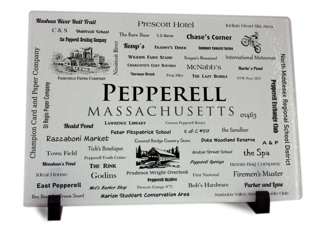 Pepperell MA Cutting Board